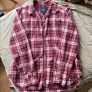 American eagle boyfriend fit flannel